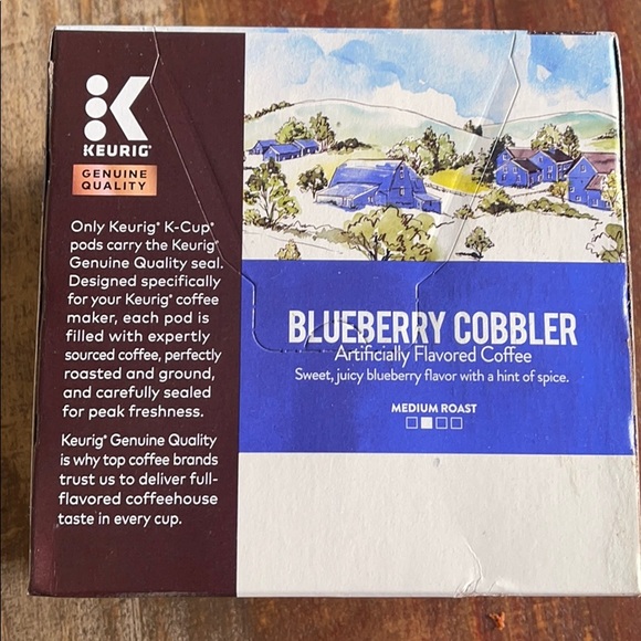 New England Blueberry Cobbler k cup coffee - Picture 2 of 3